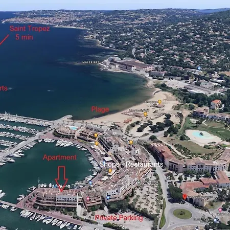Luxe Penthouse Les Pieds Dans L'eau Saint-tropez 4 * Cogolin